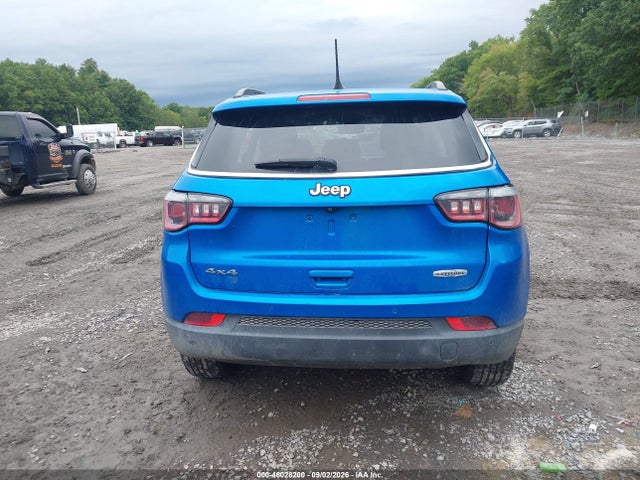 Продажа на аукционе авто 2018 Jeep Compass Latitude 4x4, vin: 3C4NJDBB7JT249960, номер лота: 46028200
