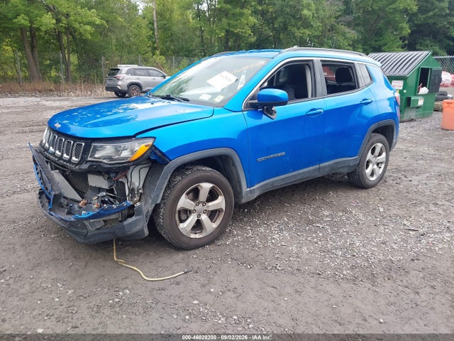 Продажа на аукционе авто 2018 Jeep Compass Latitude 4x4, vin: 3C4NJDBB7JT249960, номер лота: 46028200