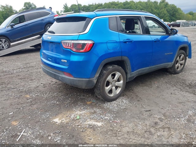 Продажа на аукционе авто 2018 Jeep Compass Latitude 4x4, vin: 3C4NJDBB7JT249960, номер лота: 46028200