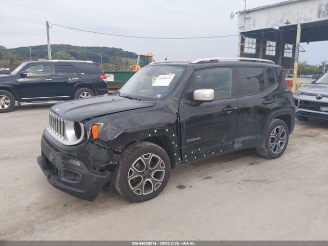 46028214 :رقم المزاد ، ZACCJBDT5FPC01910 vin ، 2015 Jeep Renegade Limited مزاد بيع