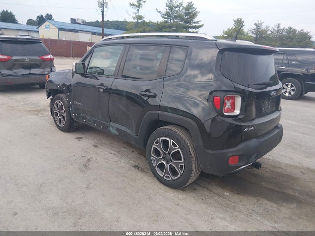 46028214 :رقم المزاد ، ZACCJBDT5FPC01910 vin ، 2015 Jeep Renegade Limited مزاد بيع