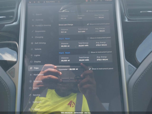 Продаж на аукціоні авто 2018 Tesla Model X 100d/75d/p100d, vin: 5YJXCDE29JF114203, номер лоту: 46028229