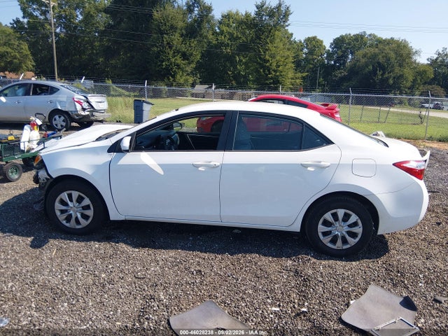 2016 Toyota Corolla L მანქანა იყიდება აუქციონზე, vin: 2T1BURHE0GC506378, აუქციონის ნომერი: 46028238