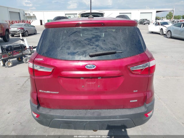 Продажа на аукционе авто 2019 Ford Ecosport Se, vin: MAJ3S2GE7KC298882, номер лота: 46028321