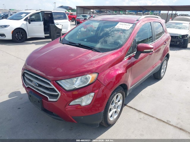 Продажа на аукционе авто 2019 Ford Ecosport Se, vin: MAJ3S2GE7KC298882, номер лота: 46028321