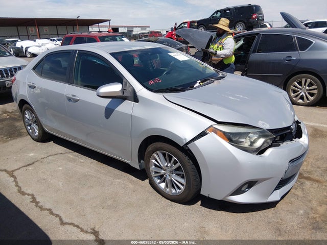 46028342 :رقم المزاد ، 2T1BURHE0EC135445 vin ، 2014 Toyota Corolla Le Premium مزاد بيع