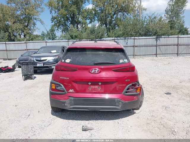 46028438 :رقم المزاد ، KM8K2CAA0LU567197 vin ، 2020 Hyundai Kona Sel مزاد بيع
