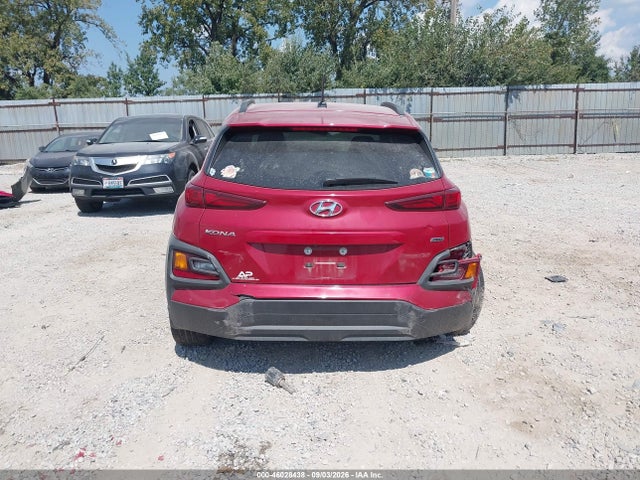 46028438 :رقم المزاد ، KM8K2CAA0LU567197 vin ، 2020 Hyundai Kona Sel مزاد بيع