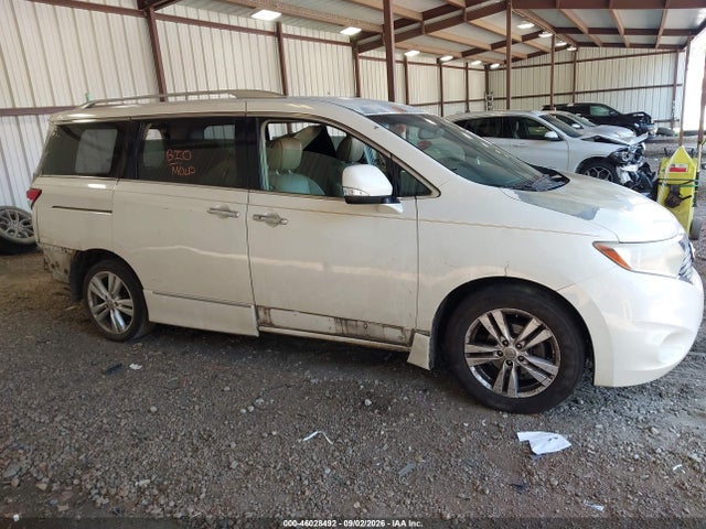 Продаж на аукціоні авто 2011 Nissan Quest Sl, vin: JN8AE2KP0B9012647, номер лоту: 46028492
