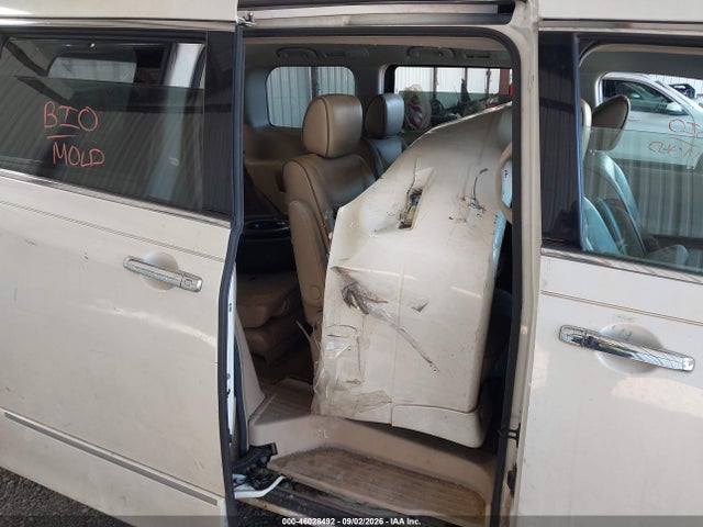 Продаж на аукціоні авто 2011 Nissan Quest Sl, vin: JN8AE2KP0B9012647, номер лоту: 46028492