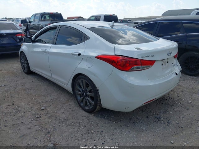 Продаж на аукціоні авто 2012 Hyundai Elantra Limited, vin: 5NPDH4AE1CH130985, номер лоту: 46028524