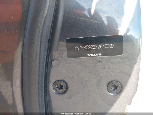 Auction sale of the 2007 Volvo S60 2.5t, vin: YV1RS592272640397, lot number: 46028538