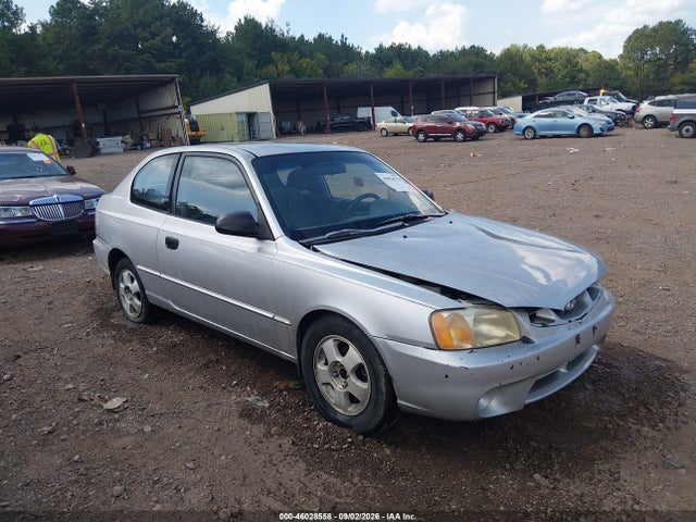 2001 Hyundai Accent Gs მანქანა იყიდება აუქციონზე, vin: KMHCG35C11U091072, აუქციონის ნომერი: 46028558