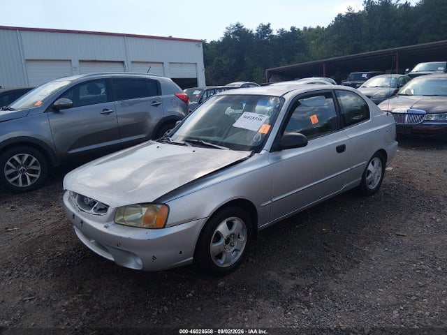 2001 Hyundai Accent Gs მანქანა იყიდება აუქციონზე, vin: KMHCG35C11U091072, აუქციონის ნომერი: 46028558