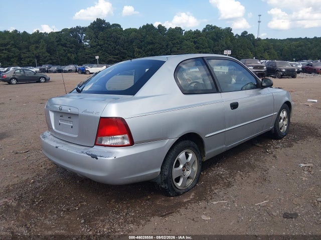 2001 Hyundai Accent Gs მანქანა იყიდება აუქციონზე, vin: KMHCG35C11U091072, აუქციონის ნომერი: 46028558