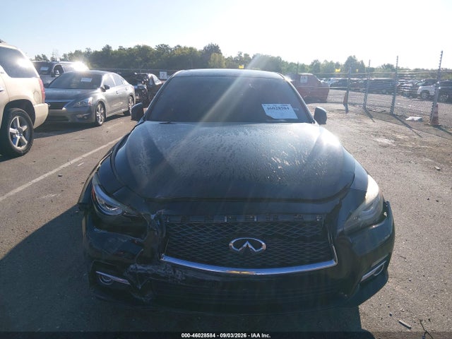 2016 Infiniti Q50 2.0t Premium მანქანა იყიდება აუქციონზე, vin: JN1CV7AP5GM201580, აუქციონის ნომერი: 46028584