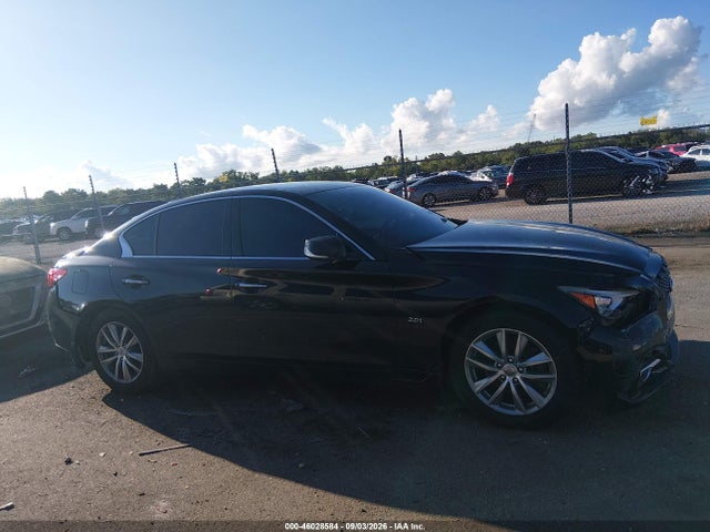 2016 Infiniti Q50 2.0t Premium მანქანა იყიდება აუქციონზე, vin: JN1CV7AP5GM201580, აუქციონის ნომერი: 46028584