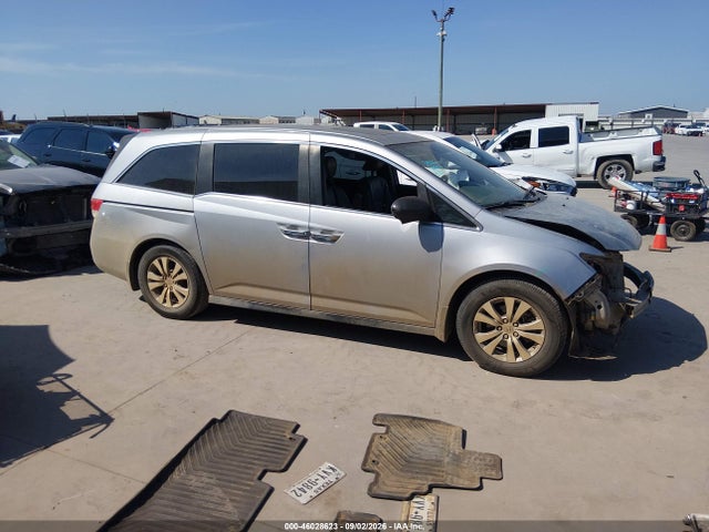 46028623 :رقم المزاد ، 5FNRL5H69HB018269 vin ، 2017 Honda Odyssey Ex-l مزاد بيع
