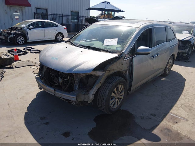 46028623 :رقم المزاد ، 5FNRL5H69HB018269 vin ، 2017 Honda Odyssey Ex-l مزاد بيع