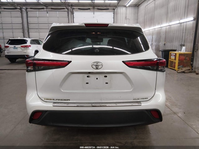 46028724 :رقم المزاد ، 5TDGZRBH5NS204910 vin ، 2022 Toyota Highlander Xle مزاد بيع