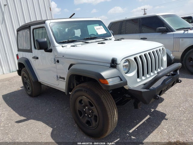 2023 Jeep Wrangler 2-door Sport 4x4 მანქანა იყიდება აუქციონზე, vin: 1C4GJXAN8PW640608, აუქციონის ნომერი: 46028725