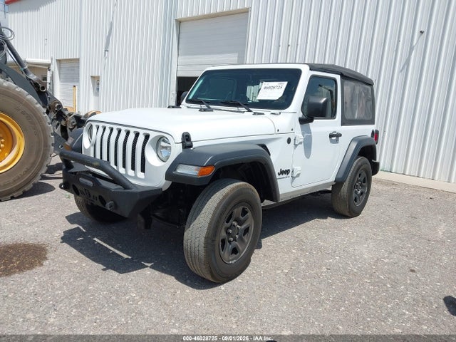 2023 Jeep Wrangler 2-door Sport 4x4 მანქანა იყიდება აუქციონზე, vin: 1C4GJXAN8PW640608, აუქციონის ნომერი: 46028725