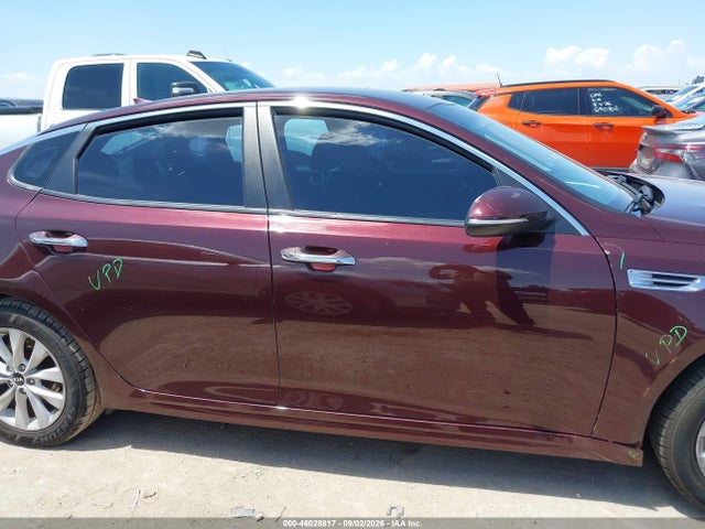 2018 Kia Optima Lx მანქანა იყიდება აუქციონზე, vin: 5XXGT4L30JG251328, აუქციონის ნომერი: 46028817