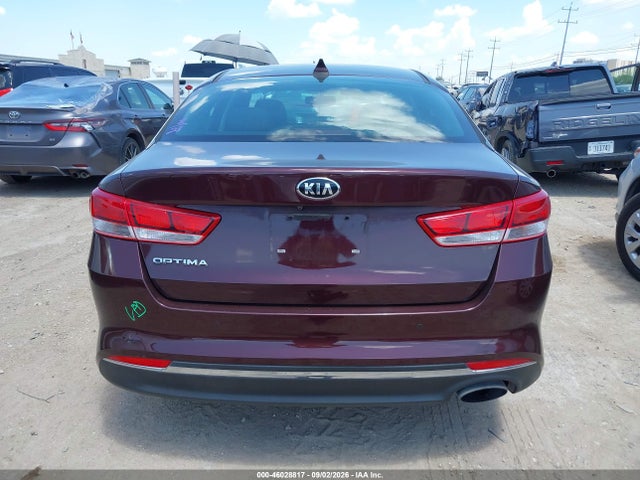 2018 Kia Optima Lx მანქანა იყიდება აუქციონზე, vin: 5XXGT4L30JG251328, აუქციონის ნომერი: 46028817