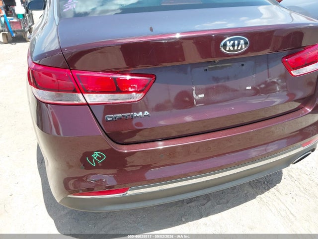 2018 Kia Optima Lx მანქანა იყიდება აუქციონზე, vin: 5XXGT4L30JG251328, აუქციონის ნომერი: 46028817