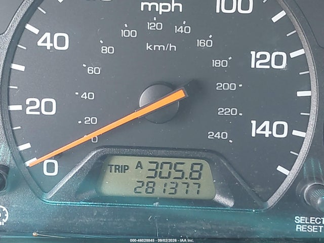 46028845 :رقم المزاد ، 1HGCG5669YA101532 vin ، 2000 Honda Accord 2.3 Ex مزاد بيع