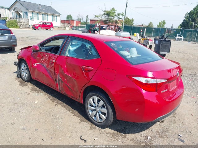 Продаж на аукціоні авто 2016 Toyota Corolla Le, vin: 2T1BURHE5GC536900, номер лоту: 46028851