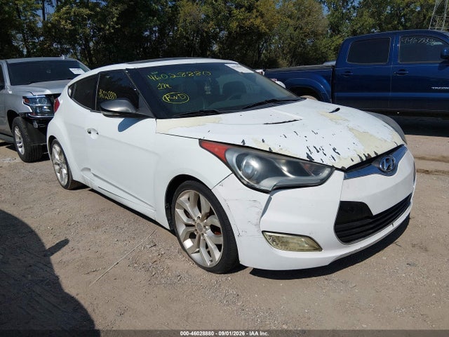 Aukcja sprzedaży 2012 Hyundai Veloster Base W/gray, vin: KMHTC6AD5CU029690, numer aukcji: 46028880