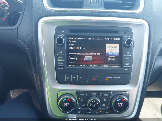46028984 :رقم المزاد ، 1GKKRRKD9DJ177380 vin ، 2013 Gmc Acadia Slt-1 مزاد بيع