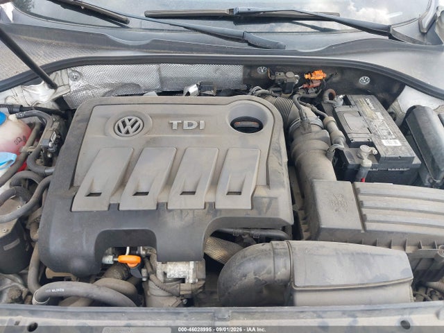 2013 Volkswagen Passat 2.0l Tdi Se მანქანა იყიდება აუქციონზე, vin: 1VWBN7A33DC141142, აუქციონის ნომერი: 46028995