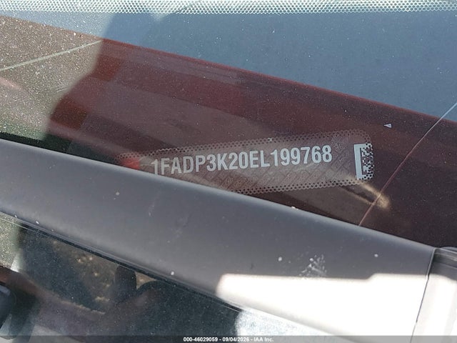 Ford FOCUS SE 2014 1FADP3K20EL199768 Image 9