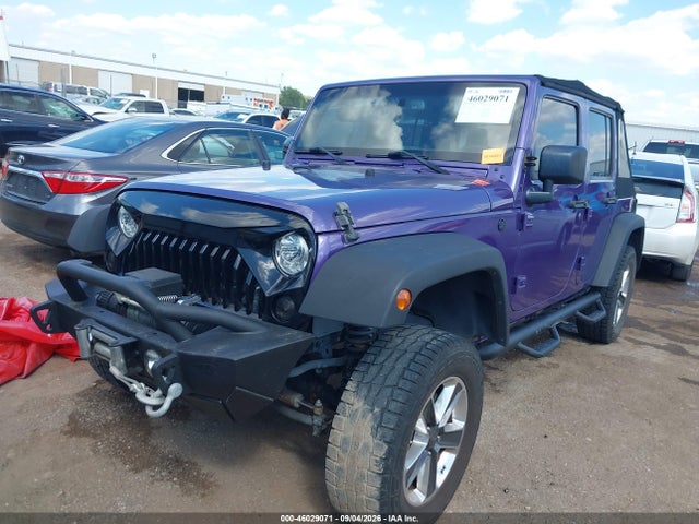 46029071 :رقم المزاد ، 1C4BJWDG5JL875431 vin ، 2018 Jeep Wrangler Jk Unlimited Sport S 4x4 مزاد بيع