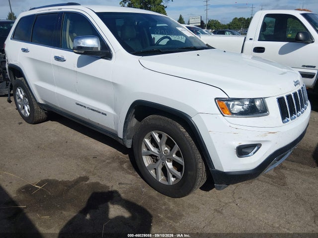 Продаж на аукціоні авто 2015 Jeep Grand Cherokee Limited, vin: 1C4RJFBGXFC871657, номер лоту: 46029088