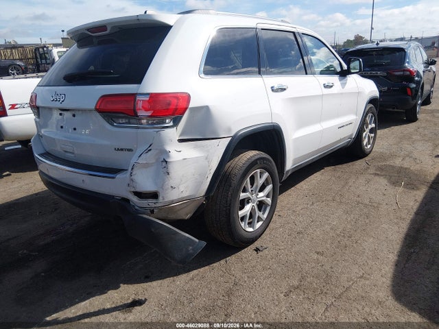 Продаж на аукціоні авто 2015 Jeep Grand Cherokee Limited, vin: 1C4RJFBGXFC871657, номер лоту: 46029088