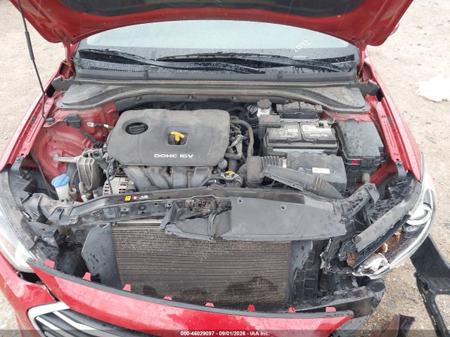 2018 Hyundai Elantra Sel მანქანა იყიდება აუქციონზე, vin: 5NPD84LF9JH322092, აუქციონის ნომერი: 46029097