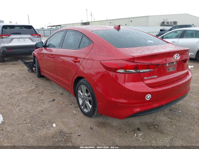 2018 Hyundai Elantra Sel მანქანა იყიდება აუქციონზე, vin: 5NPD84LF9JH322092, აუქციონის ნომერი: 46029097