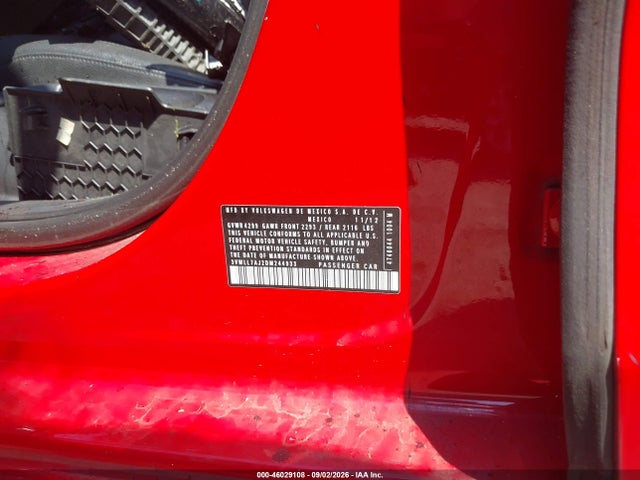 Продаж на аукціоні авто 2013 Volkswagen Jetta 2.0l Tdi, vin: 3VWLL7AJ2DM244933, номер лоту: 46029108