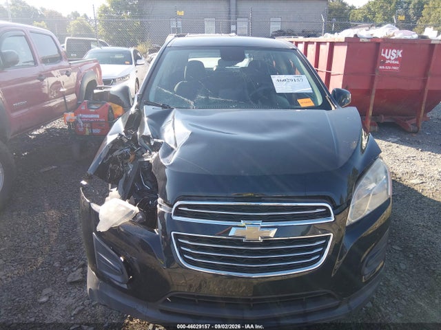 Продаж на аукціоні авто 2015 Chevrolet Trax 1ls, vin: 3GNCJPSB4FL252662, номер лоту: 46029157
