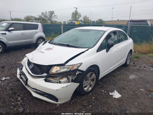 Продаж на аукціоні авто 2015 Honda Civic Lx, vin: 19XFB2F55FE041033, номер лоту: 46029173