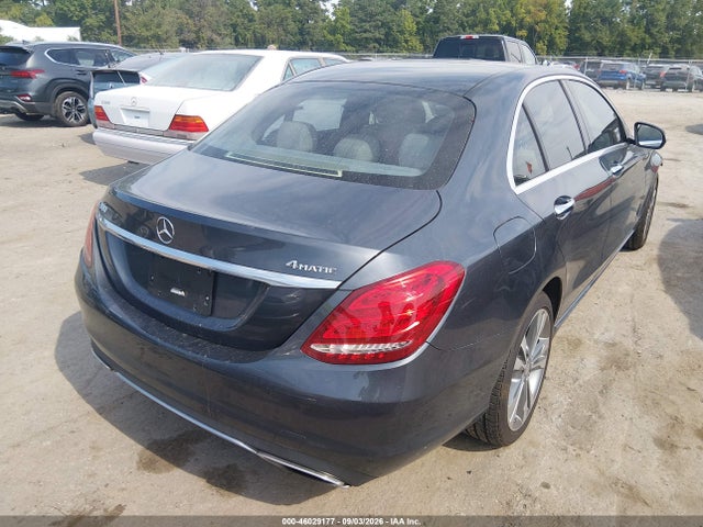 Продажа на аукционе авто 2015 Mercedes-benz C 300 4matic, vin: 55SWF4KB2FU087200, номер лота: 46029177