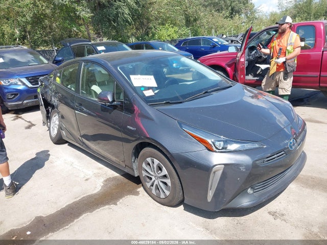 Auction sale of the 2019 Toyota Prius Xle, vin: JTDL9RFU0K3004617, lot number: 46029184