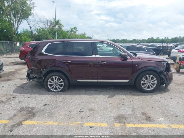2021 Kia Telluride Lx მანქანა იყიდება აუქციონზე, vin: 5XYP24HC5MG162236, აუქციონის ნომერი: 46029209