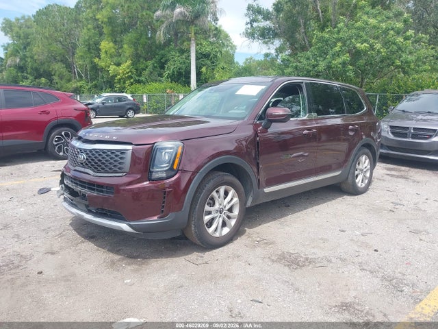 2021 Kia Telluride Lx მანქანა იყიდება აუქციონზე, vin: 5XYP24HC5MG162236, აუქციონის ნომერი: 46029209