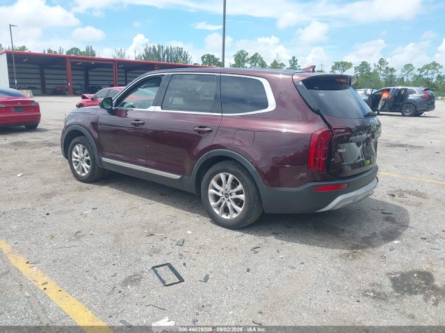 2021 Kia Telluride Lx მანქანა იყიდება აუქციონზე, vin: 5XYP24HC5MG162236, აუქციონის ნომერი: 46029209