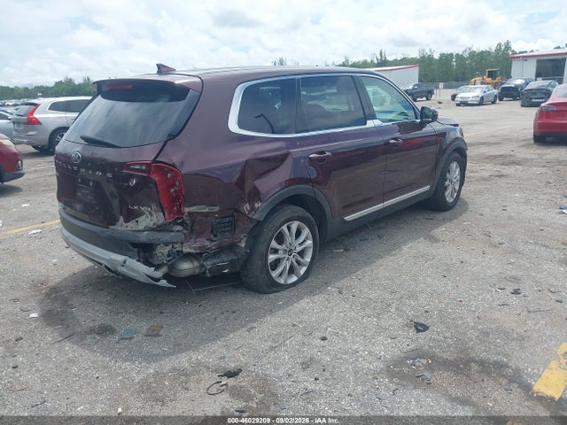2021 Kia Telluride Lx მანქანა იყიდება აუქციონზე, vin: 5XYP24HC5MG162236, აუქციონის ნომერი: 46029209