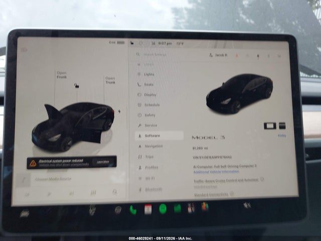 Tesla Model 3 Rear-wheel Drive 2023 5YJ3E1EA9PF678442 Image 18